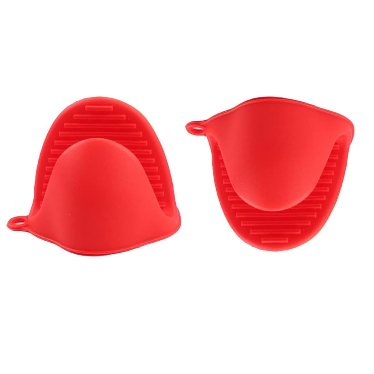 GENERICO - GUANTES ROJO DE HORNO DE GOMA PARA COCINA DE COCINA