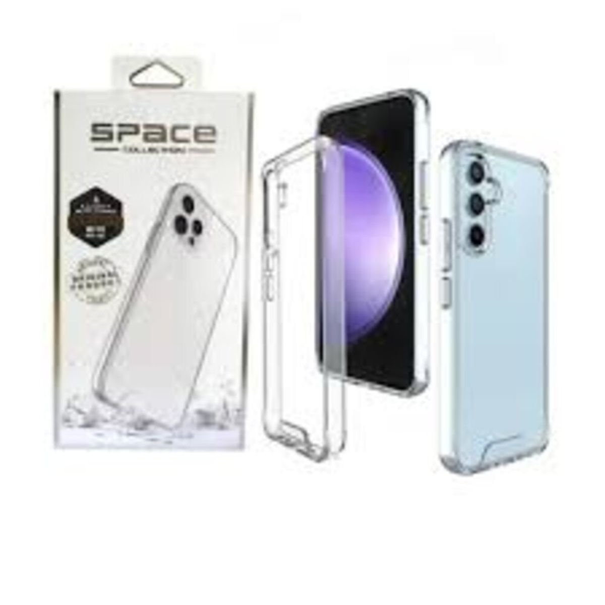SPACE - Case Space Para Samsung S25 Plus-Transparente