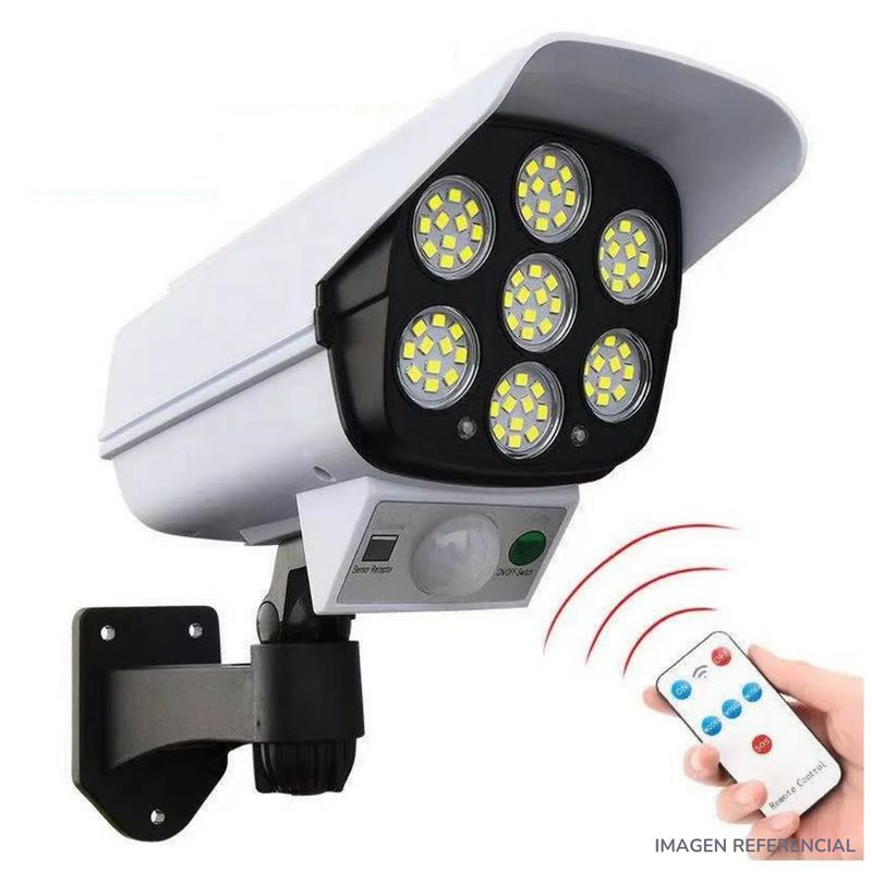 GENERICO - Lampara Solar LED para exteriores tipo Carga con Luz Solar