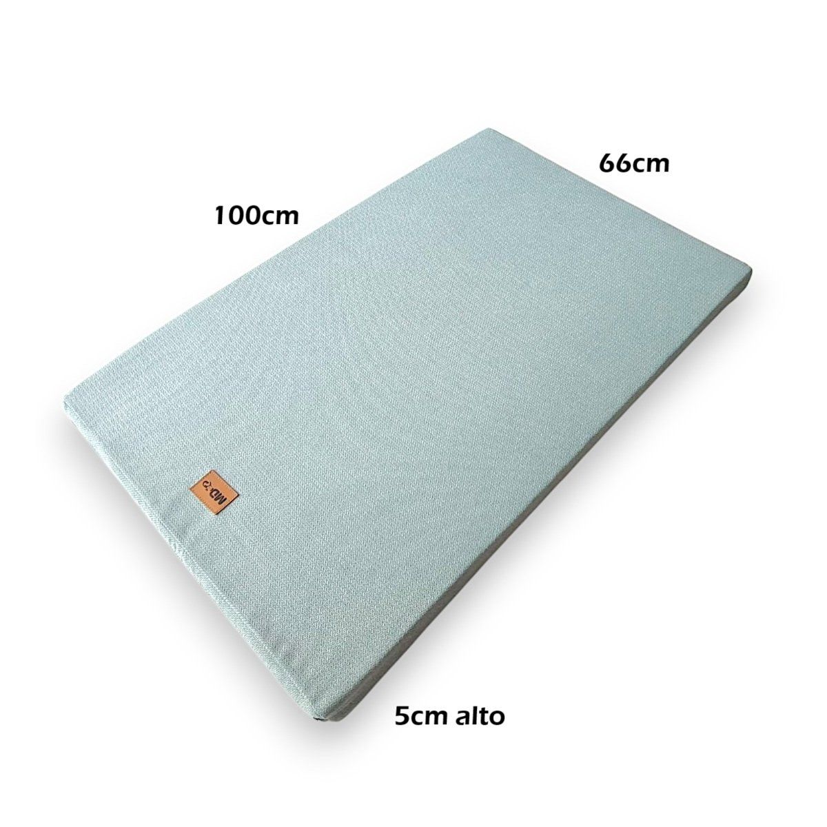 MD - Colchoneta Antifluidos para Mascotas Perros y Gatos XL - Verde Agua