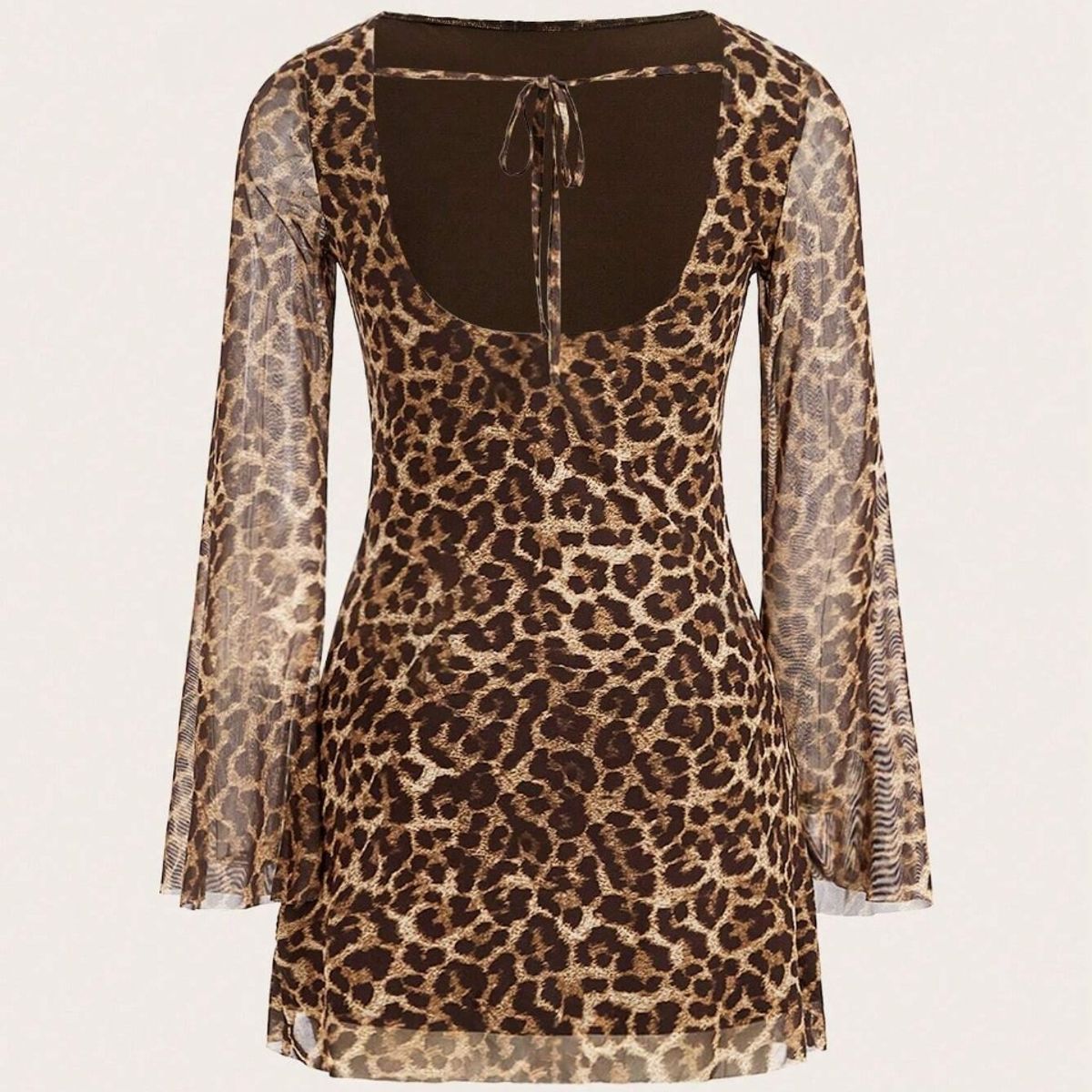 GENERICO - VESTIDO LOLITAS ANIMAL PRINT Y UN PANTIS CORAZON