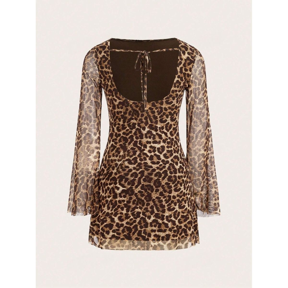 GENERICO - VESTIDO LOLITAS ANIMAL PRINT Y UN PANTIS CORAZON