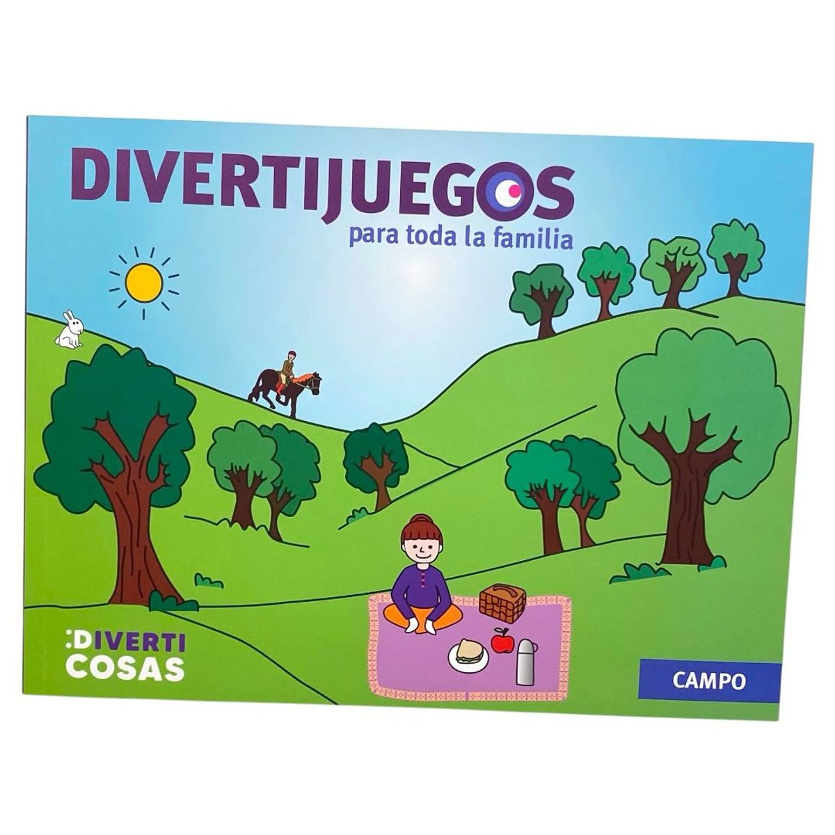 EDICIONES COQUITO - LIBRO INFANTIL de Actividades Divertijuegos playa y campo