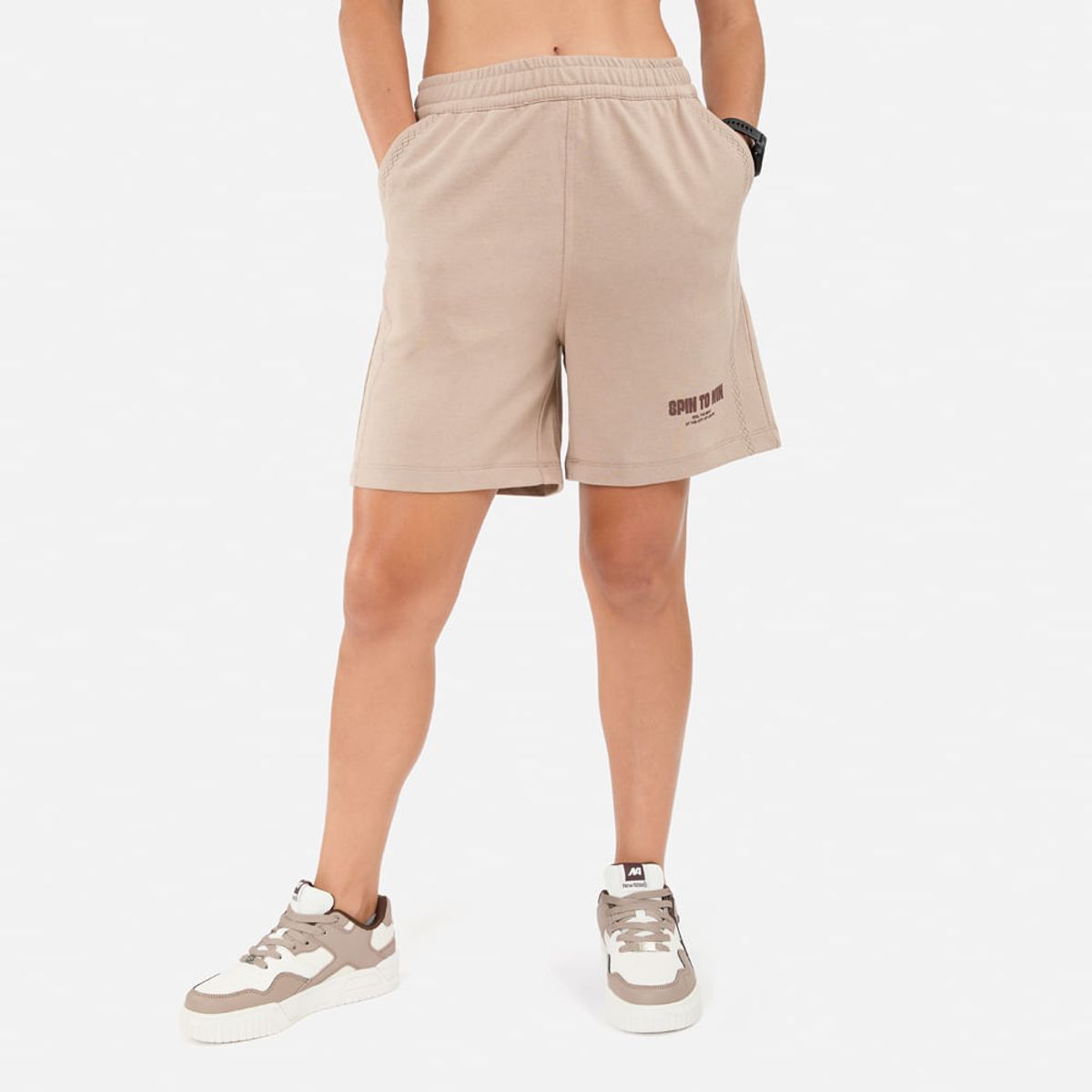 NEW ATHLETIC - Short New Athletic Travis Beige Mujer