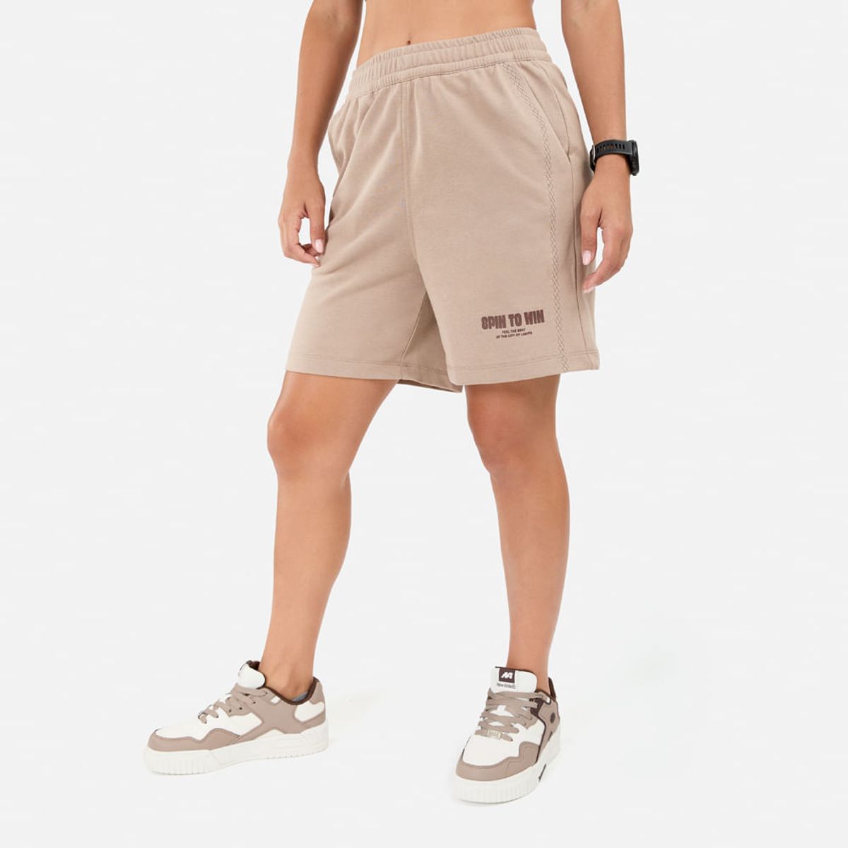 NEW ATHLETIC - Short New Athletic Travis Beige Mujer