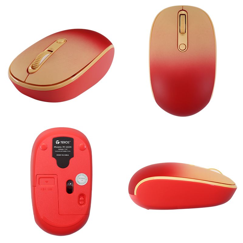 TEROS - MOUSE INALAMBRICO TEROS TE-1223S USB
