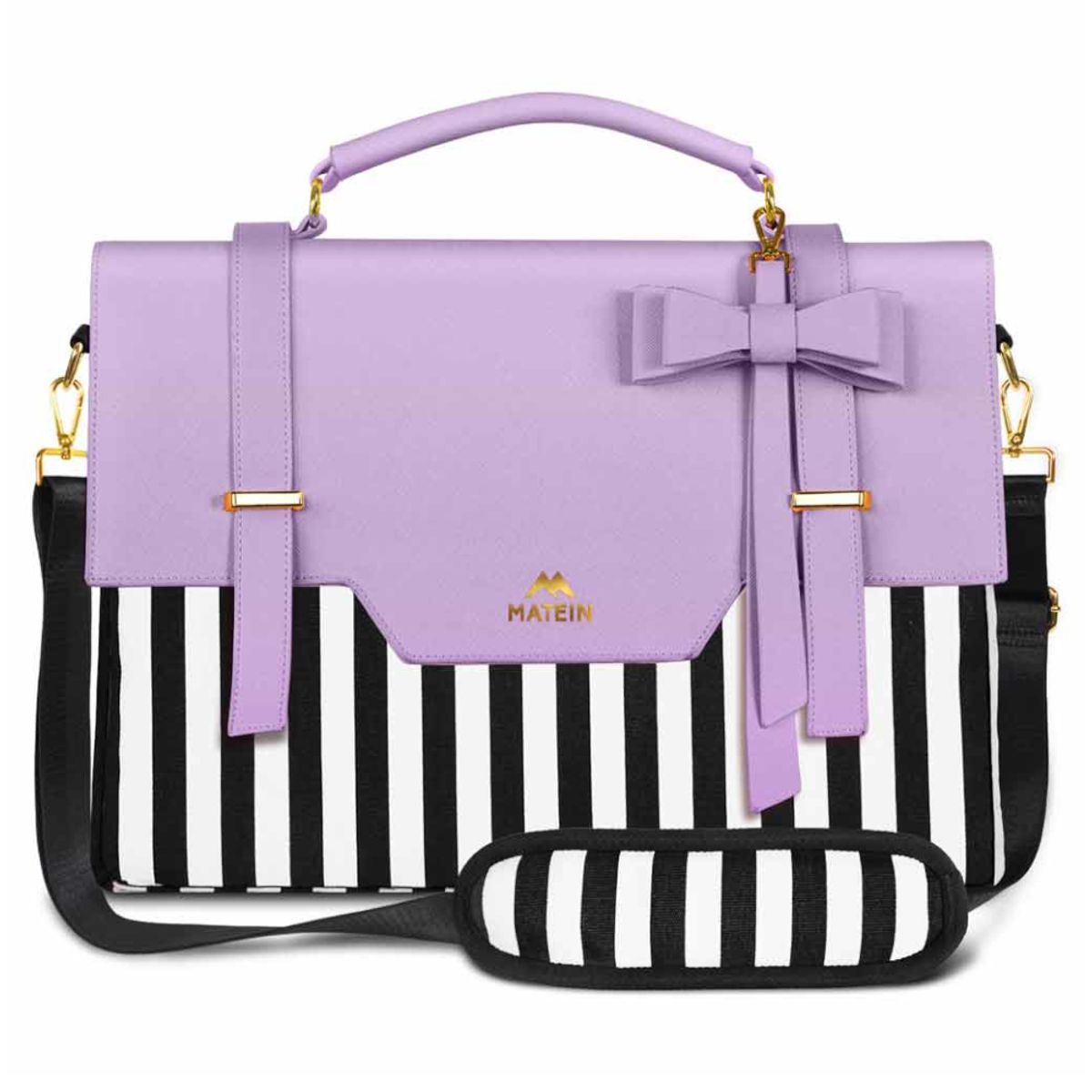 MATEIN - Maletín Bolso Portalaptop Mujer 2 En 1 MATEIN 1339 RFID Oficina Urbana