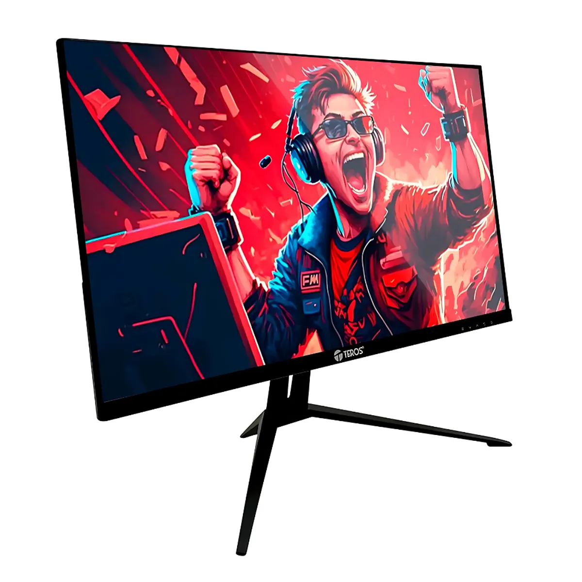 AMD - PC AMD RYZEN 5 5600GT 8GB RAM SSD 240GB CON MONITOR DE 24 PULGADAS