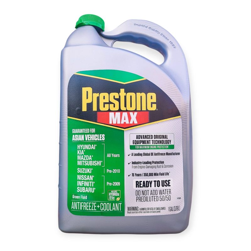 PRESTONE - Refrigerante Anticongelante Asian Cars Prestone Max 50 Verde