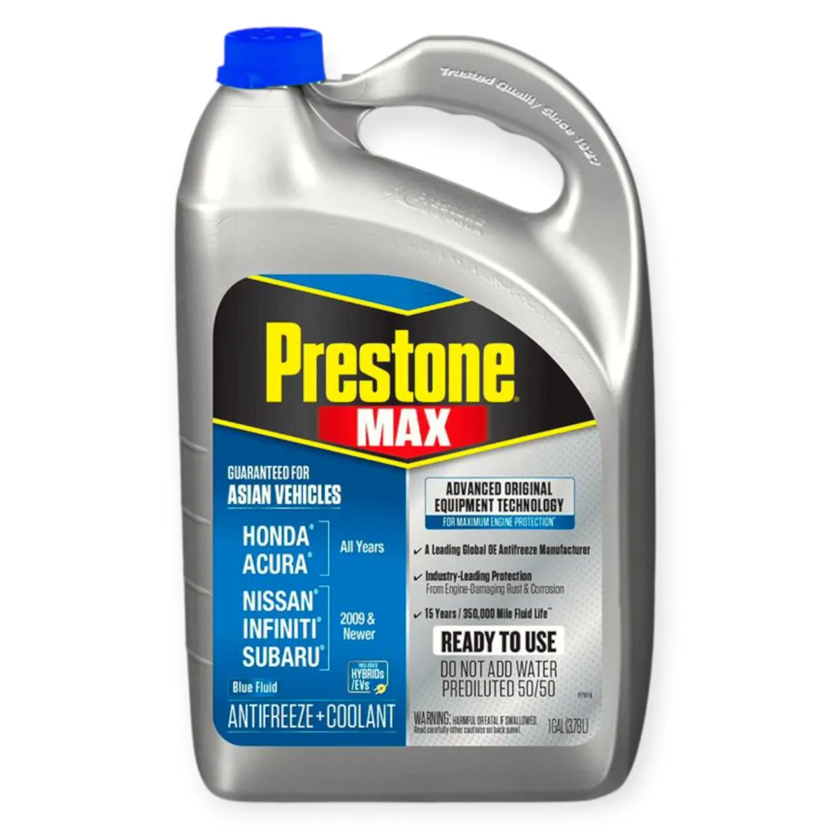 PRESTONE - Refrigerante Anticongelante Asian Cars Prestone Max 50% Azul