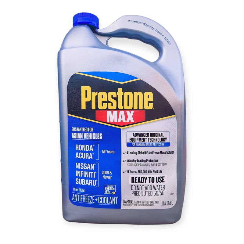 PRESTONE - Refrigerante Anticongelante Asian Cars Prestone Max 50 Azul