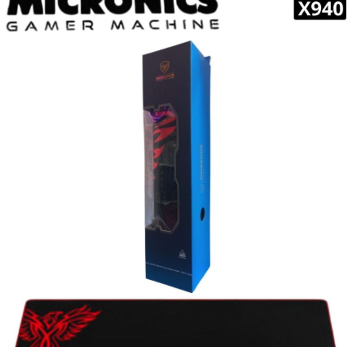 MICRONICS - Pad Mouse Gamer BLACK PHOENIX X940 MICRONICS
