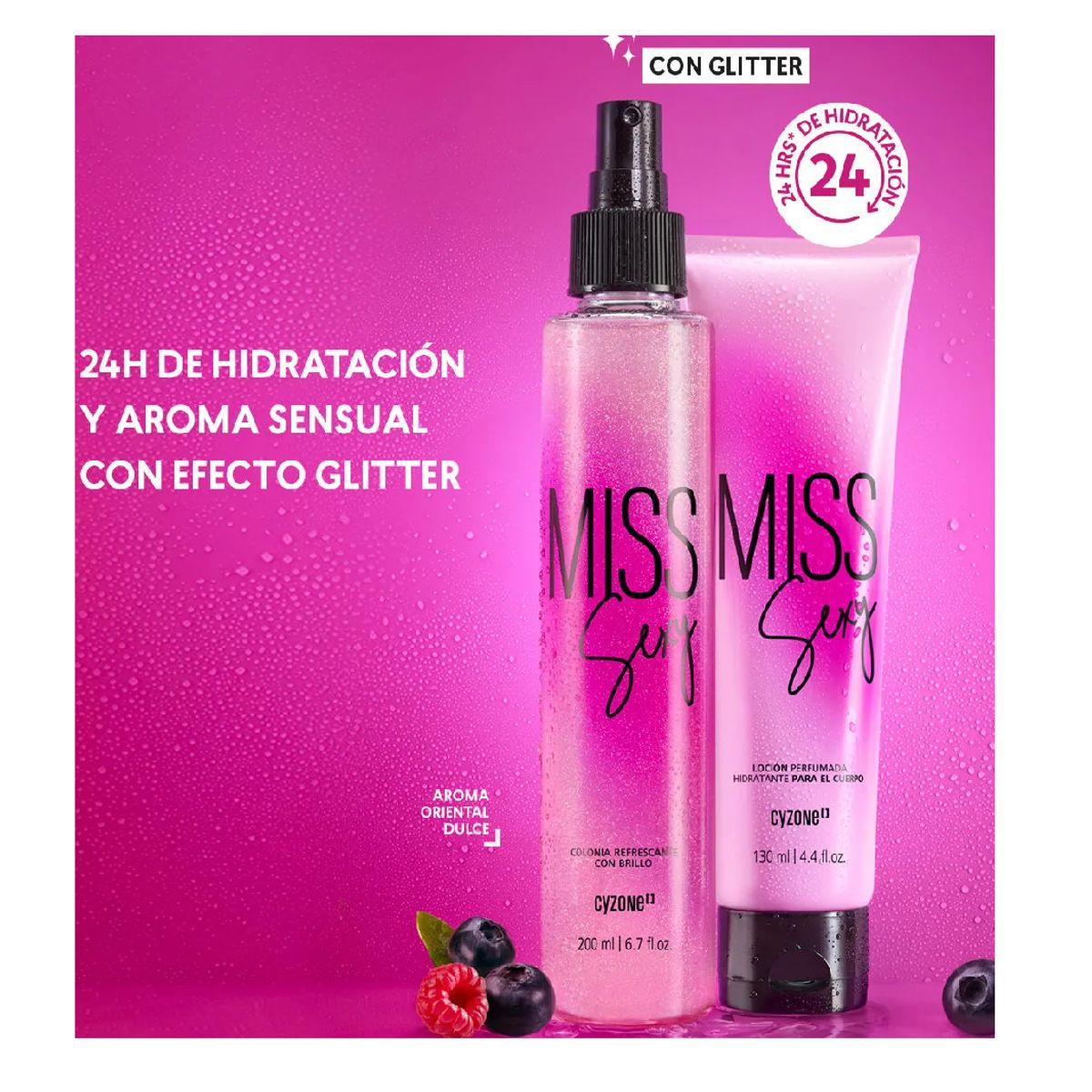 CYZONE - Set Colonia Miss Sexy + Crema Miss Sexy CYZONE
