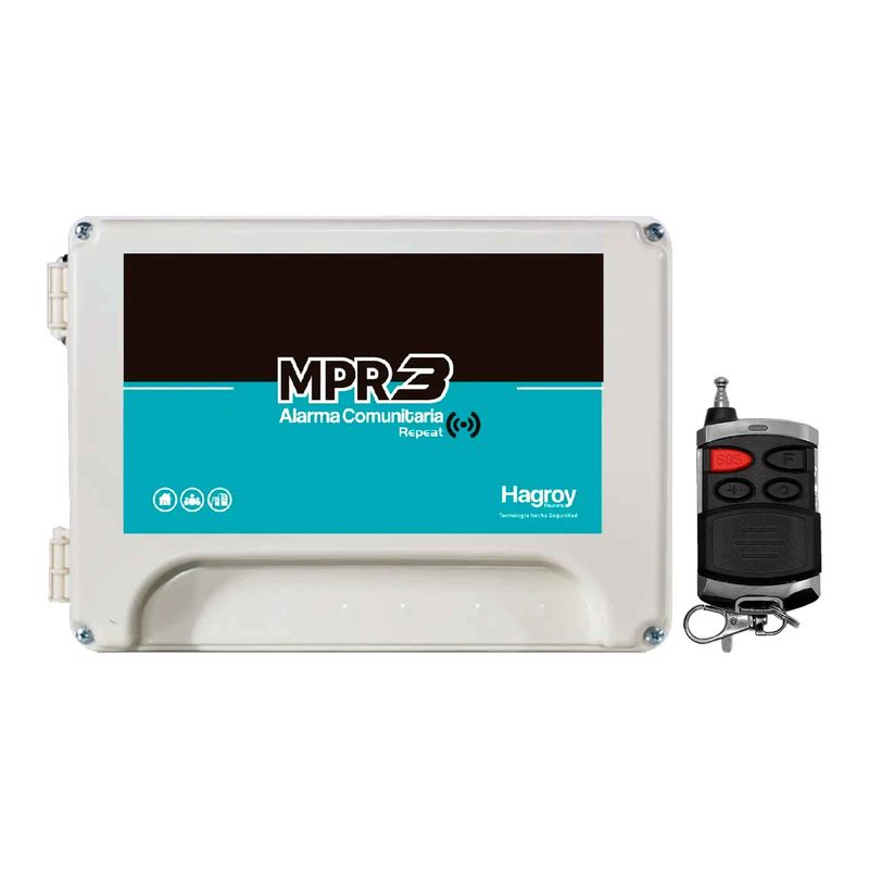 HAGROY - Panel de Alarma Comunitaria Vecinal Hagroy HG-MPR3