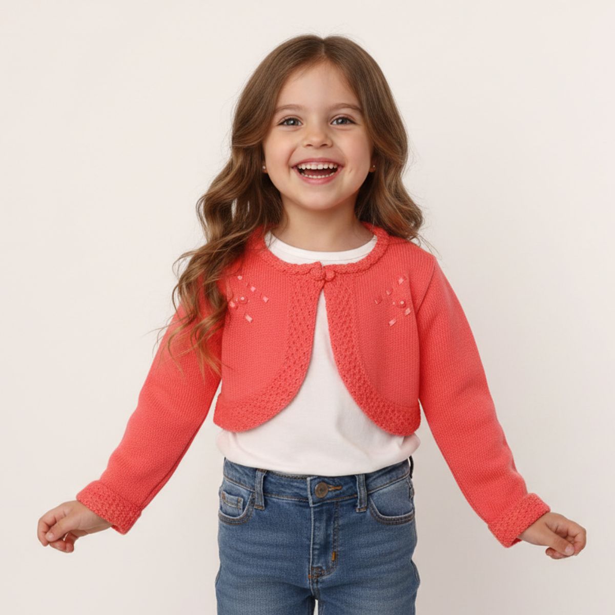 GENERICO - Bolero Chaqueta Corta Niña Mandaly Knits