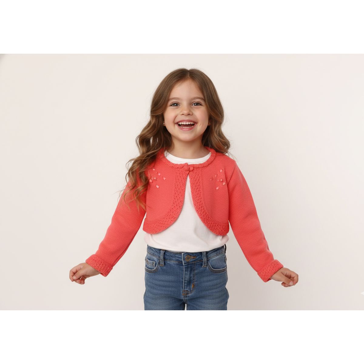 GENERICO - Bolero Chaqueta Corta Niña Mandaly Knits