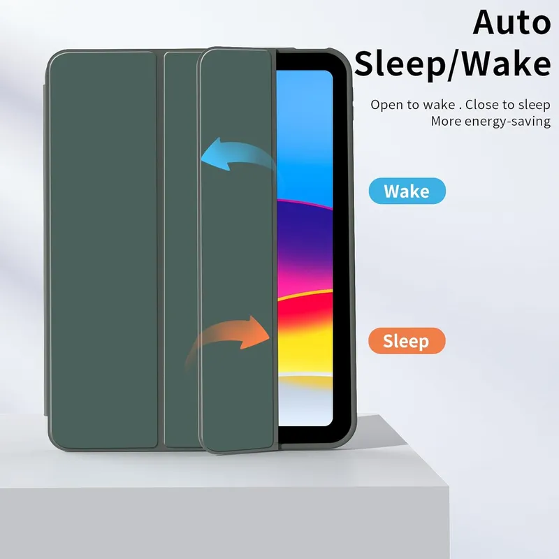 GENERICO - Funda Case Para iPad 11 (A16) 2025 11va Gen Con Porta Pencil - VERDE