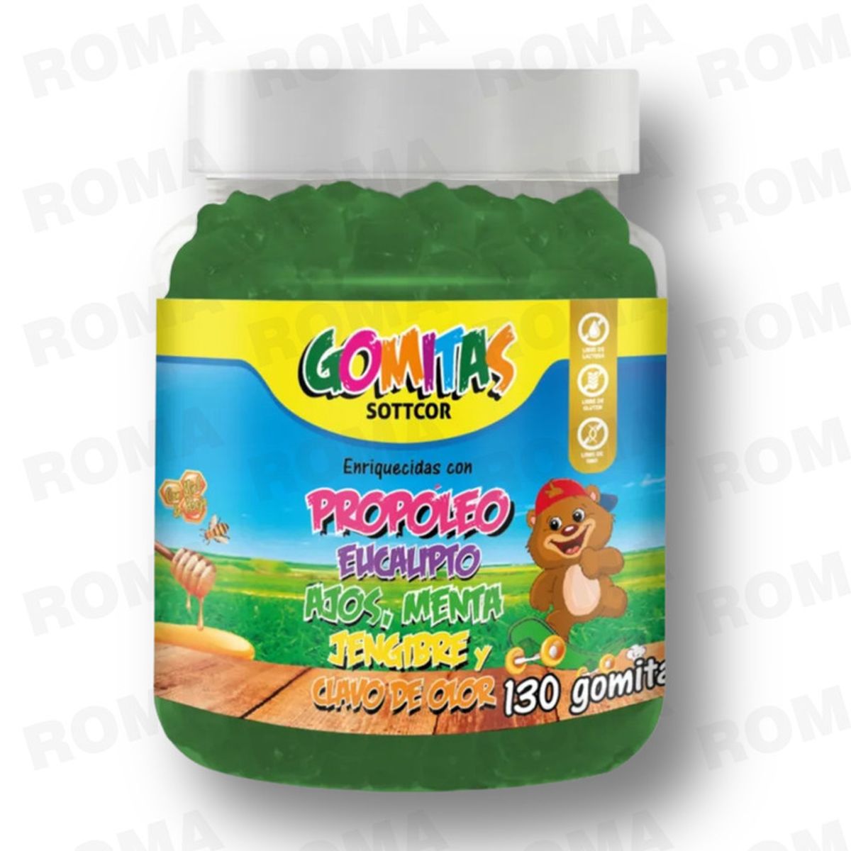 GENERICO - GOMITAS PROPÓLEO NIÑOS 130UND