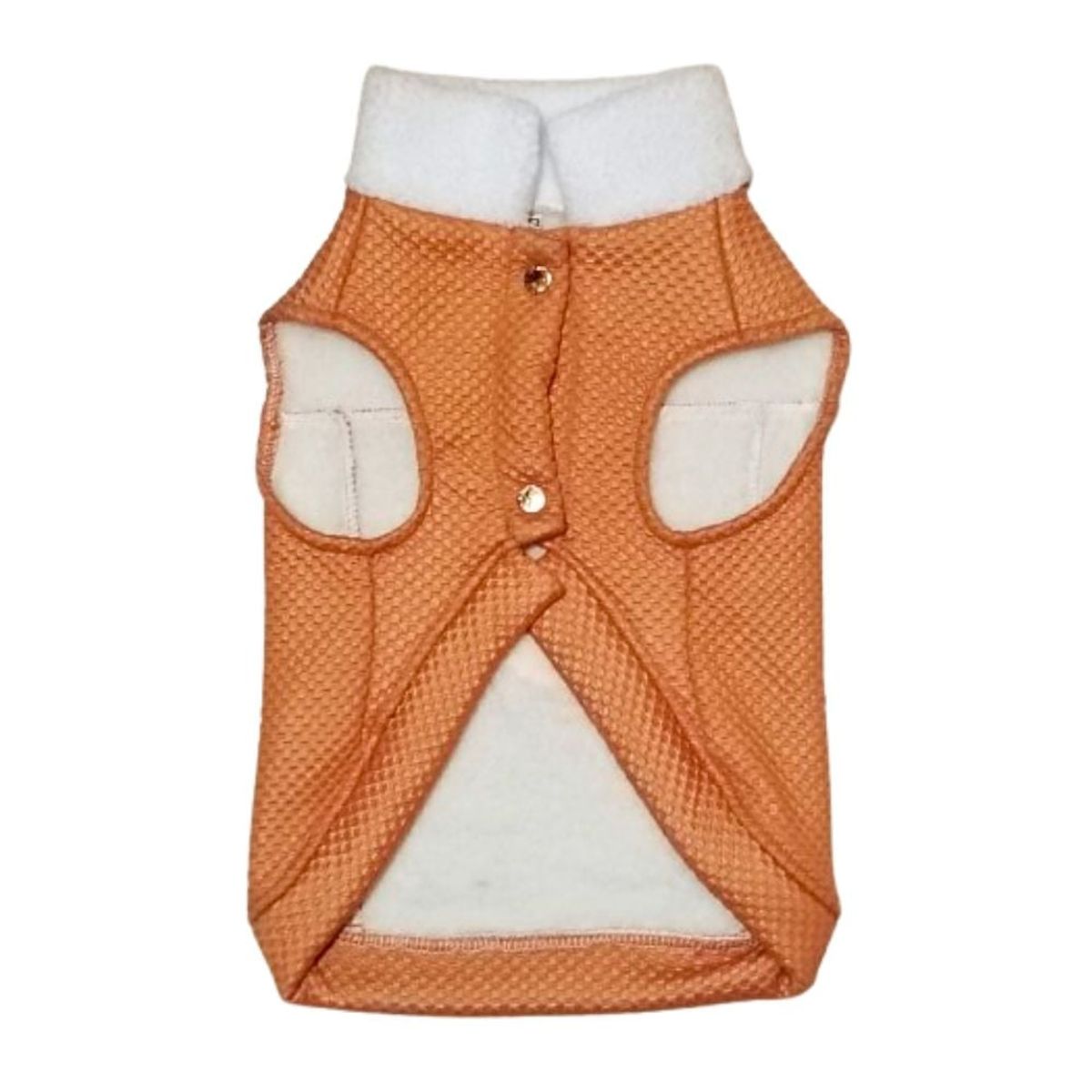 GENERICO - Chaleco MOTERO con Acolchado Para Mascotas TALLA 4 Mostaza