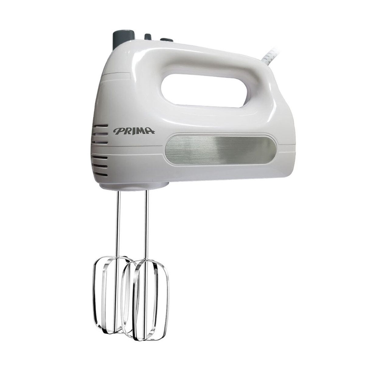 PRIMA - Batidora de Mano 400 Watts 6 Velocidades HM9105E-GSB Blanco