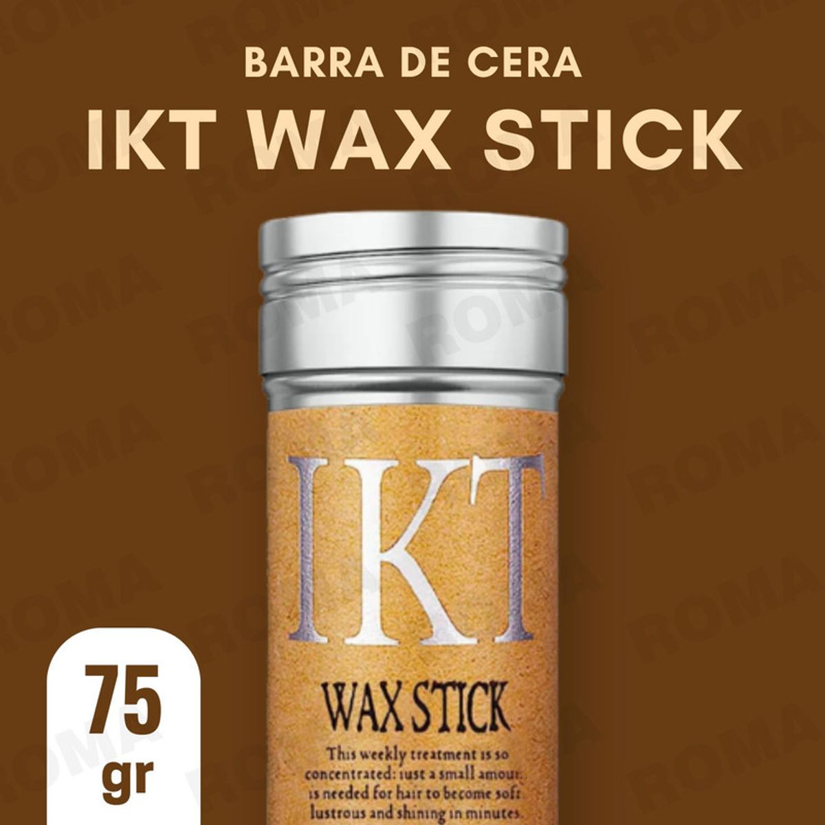 BIOAQUA - PACK 3 BARRA CERA PARA CABELLO IKT WAX STICK 225G