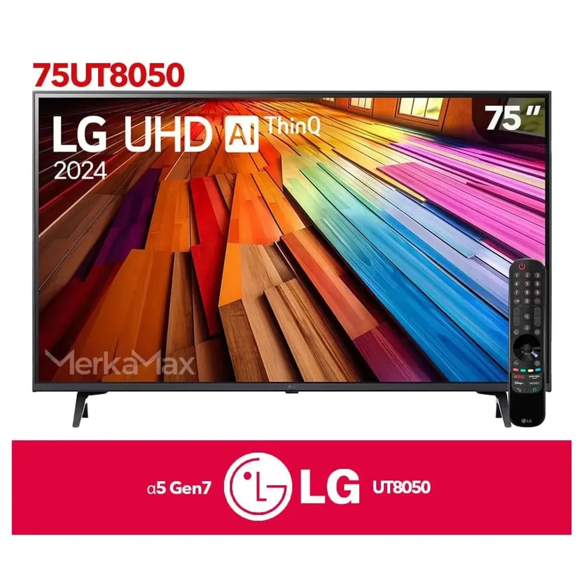 LG - Televisor 75 Lg Uhd 4k Thinq Ai 75ut8050psb (2024)