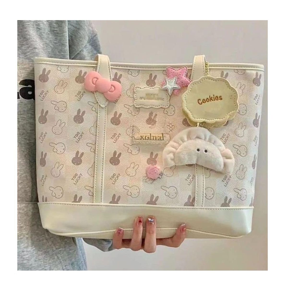 GENERICO - Bolso Cartera Modelo Cat Cuero Pu Premium