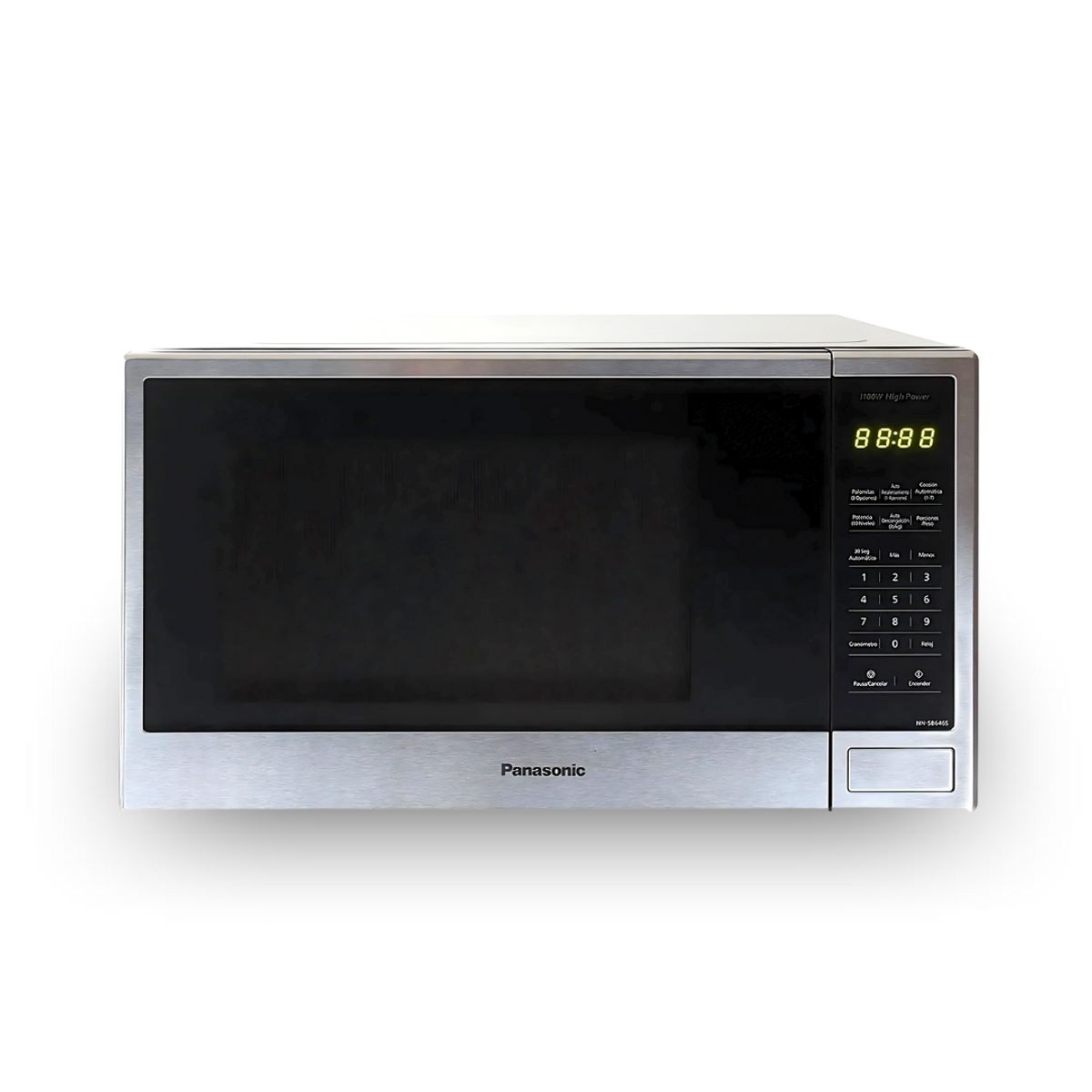 PANASONIC - Microondas de 37 Litros PANASONIC Plateado NN-SB646SRPK