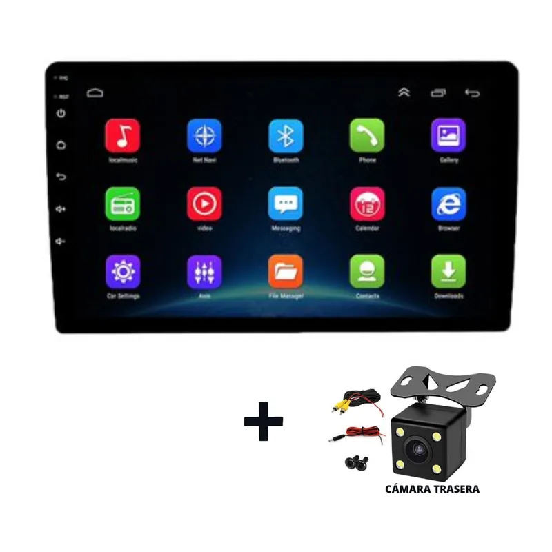 SMART COVER - AUTORADIO ANDROID 9 pulgadas 2+64GB  ANDROID AUTO CAR PLAY