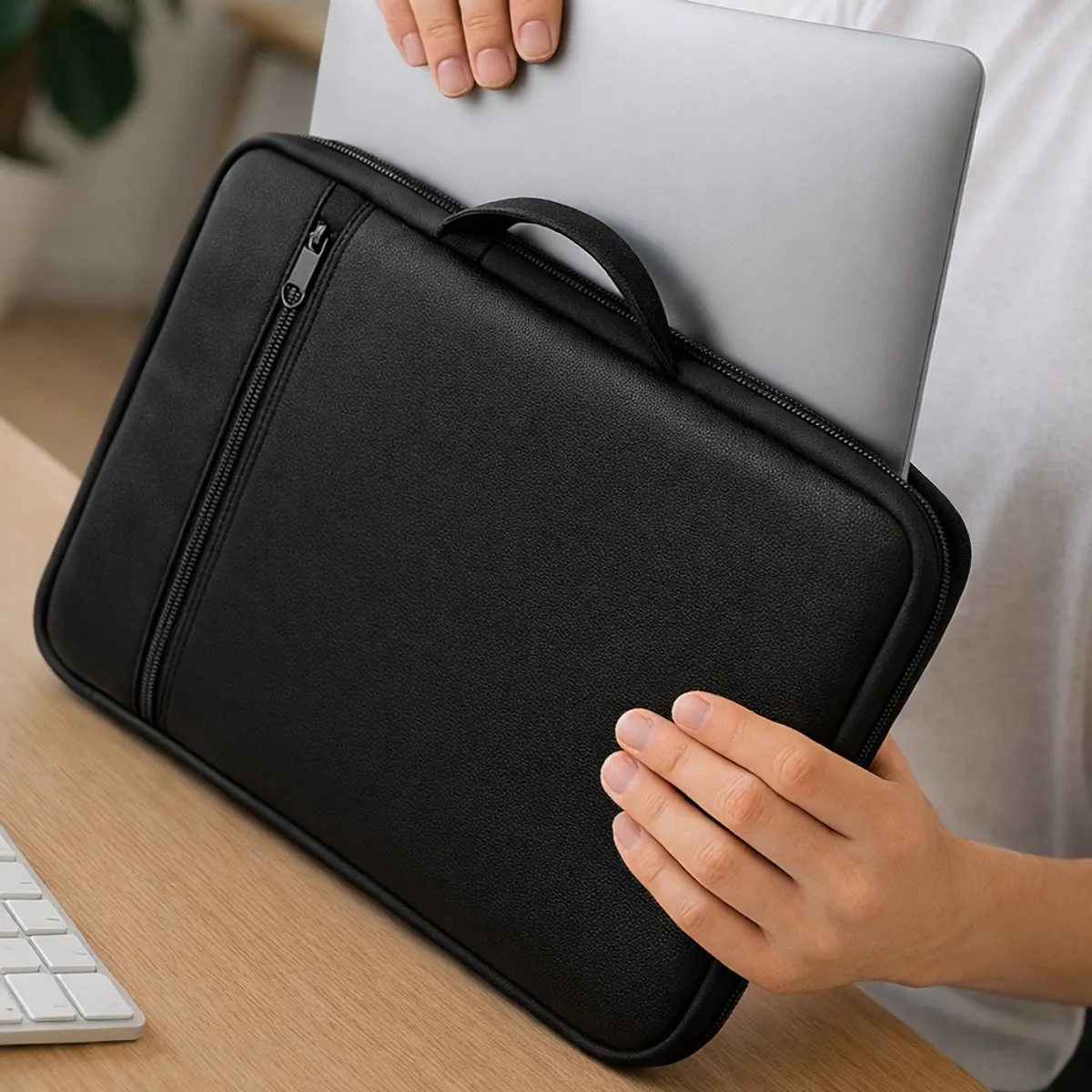 GENERICO - Funda Laptop con Protección 360°  Impermeable + Antigolpes