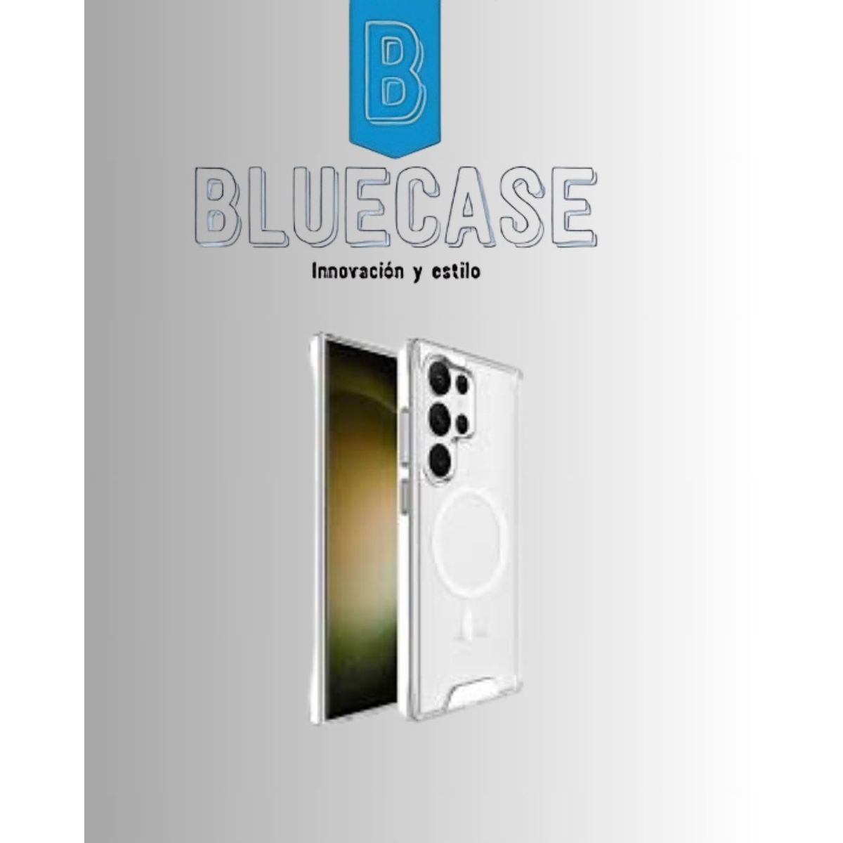 CASE - CASE SPACE TRANSPARENTE PARA SAMSUNG S22 ULTRA CON MAGSAFE