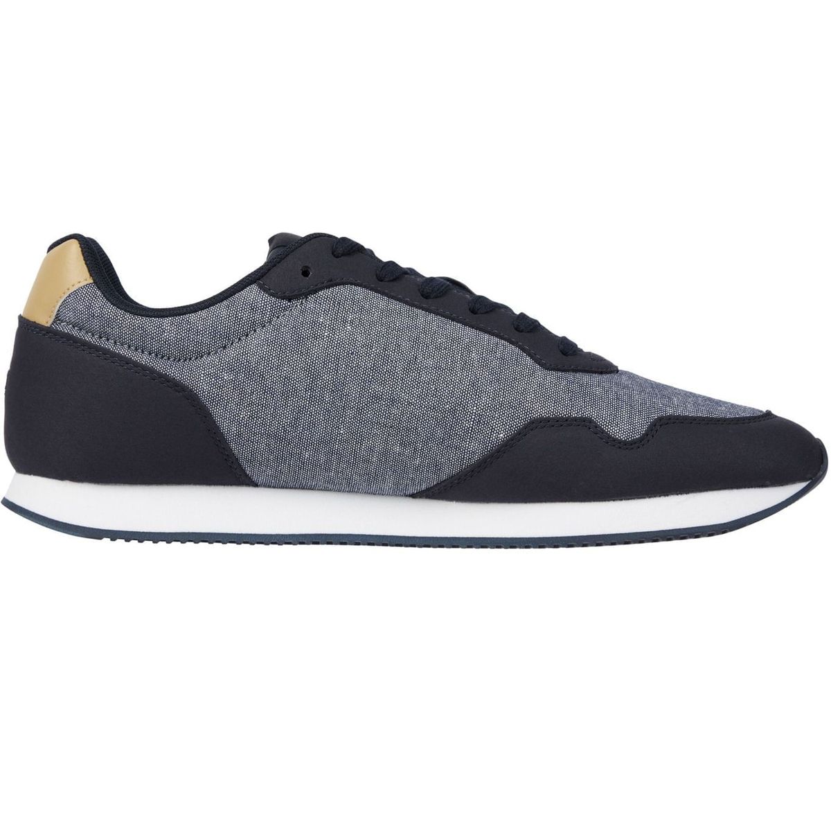 TOMMY HILFIGER - ZAPATILLAS LO RUNNER MIX CHAMBRAY TH