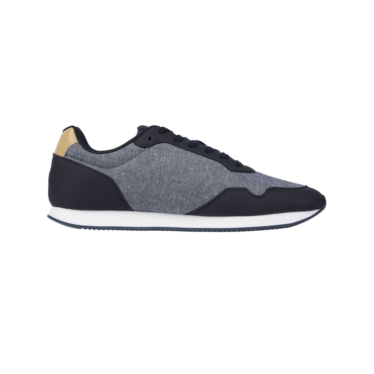 TOMMY HILFIGER - ZAPATILLAS LO RUNNER MIX CHAMBRAY TH