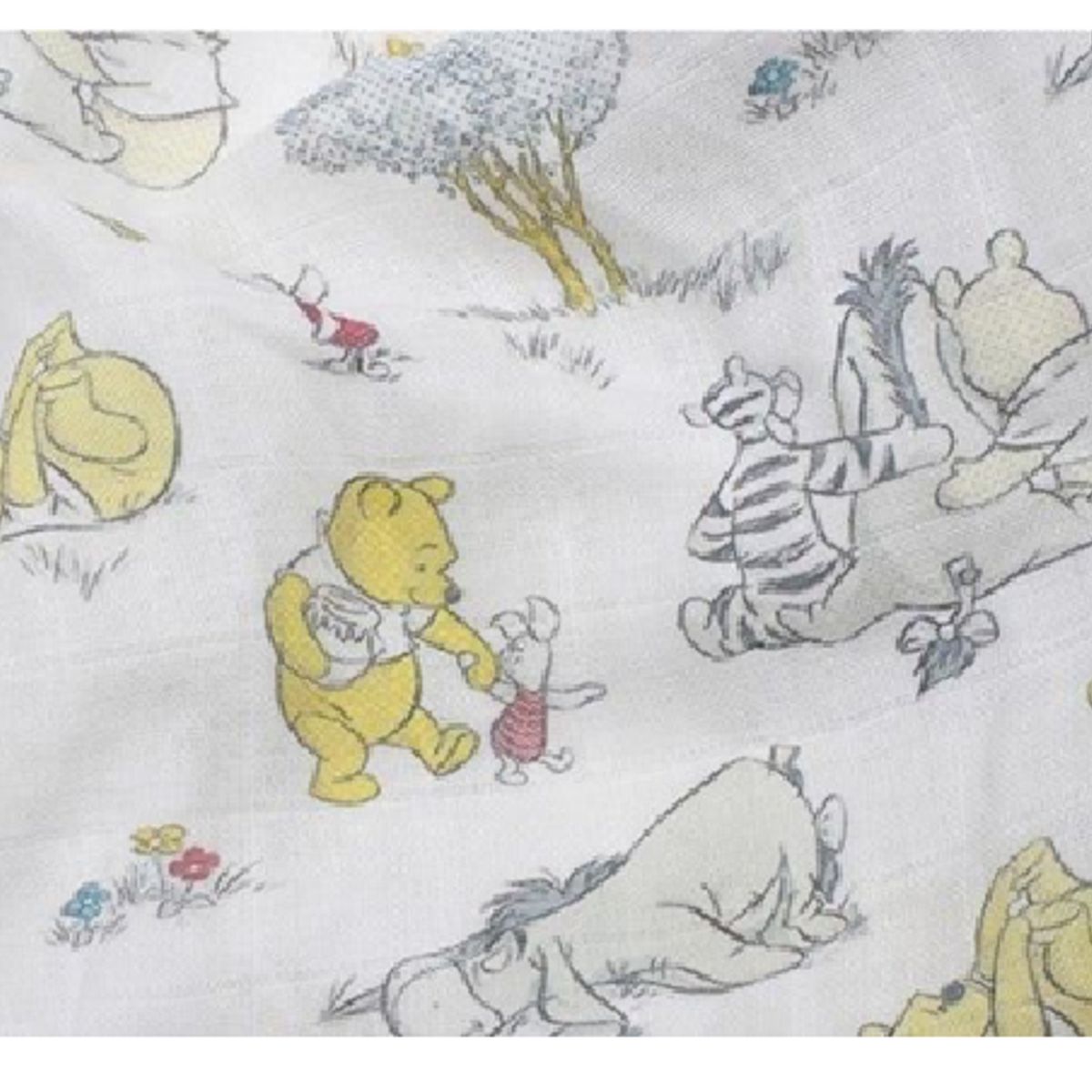 GENERICO - Manta de Muselina Suave para Bebé 100% Algodón osito