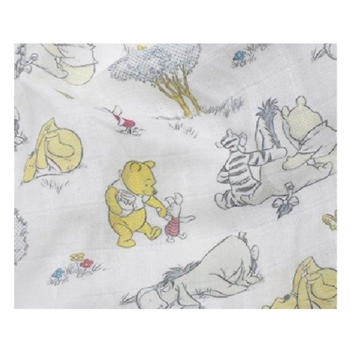 GENERICO - Manta de Muselina Suave para Bebé 100% Algodón osito