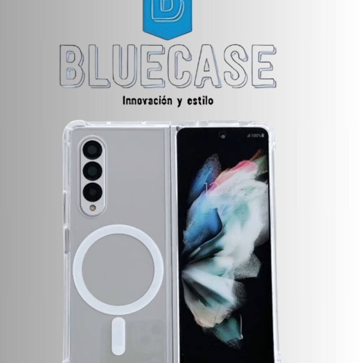 CASE - CASE SPACE TRANSPARENTE PARA SAMSUNG FOLD 6 CON MAGSAFE