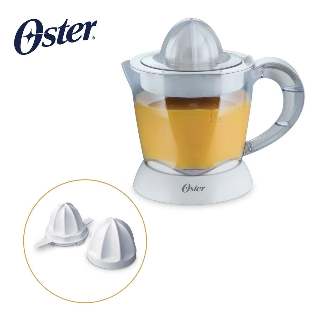 OSTER - Combo Oster Licuadora 1.5 Litros + Cítrico FPSTJU407W