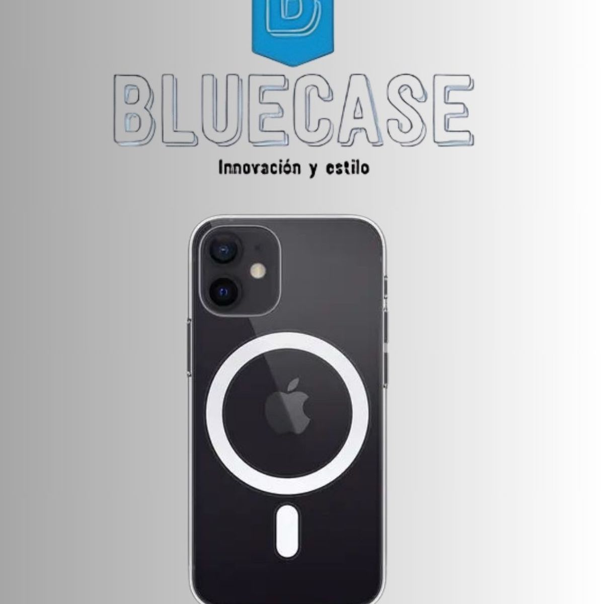 CASE - CASE SPACE TRANSPARENTE PARA IPHONE 12 MINI CON MAGSAFE