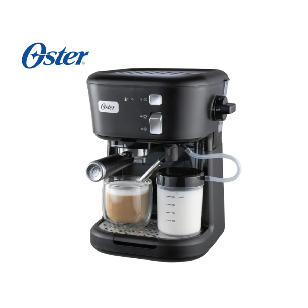 OSTER - Cafetera para Espresso y Capuccino OSTER Negro