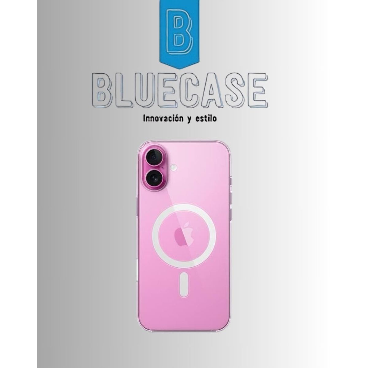 CASE - CASE SPACE TRANSPARENTE PARA IPHONE 16 CON MAGSAFE