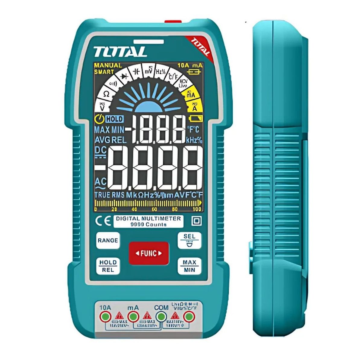 TOTAL TOOLS - MULTIMETRO DIGITAL 9999 CONTEOS SMART 1000V TMT5110004