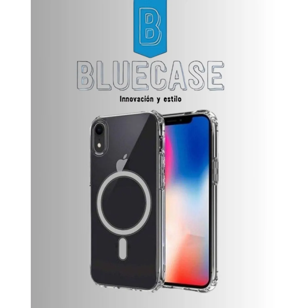 CASE - CASE SPACE TRANSPARENTE PARA IPHONE X CON MAGSAFE