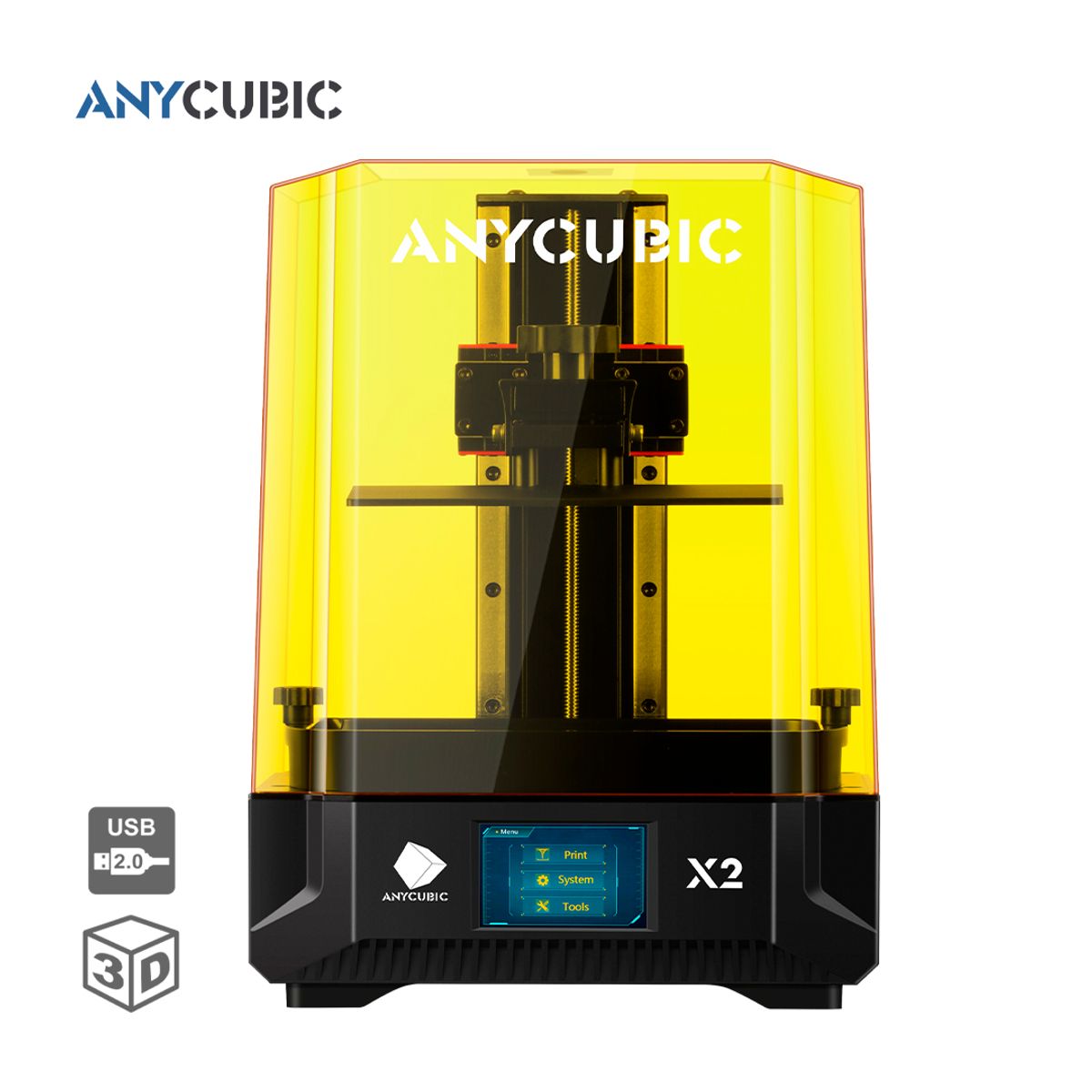 ANYCUBIC - Impresora 3D Photon Mono X2 de Resina Pantalla LCD