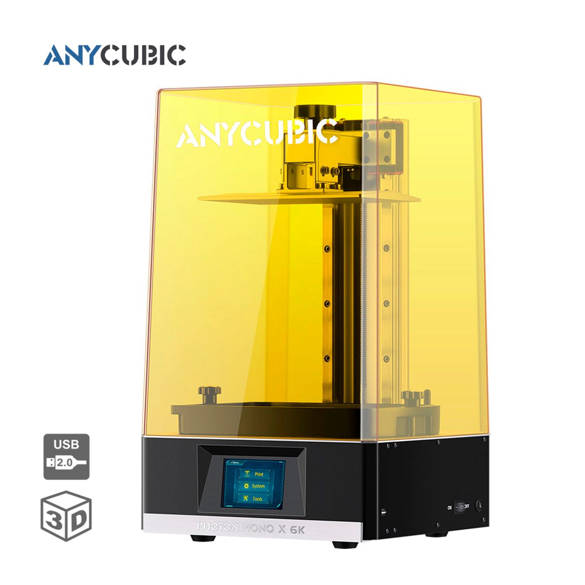 ANYCUBIC - Impresora 3D Photon Mono X 6K de Resina Pantalla LCD