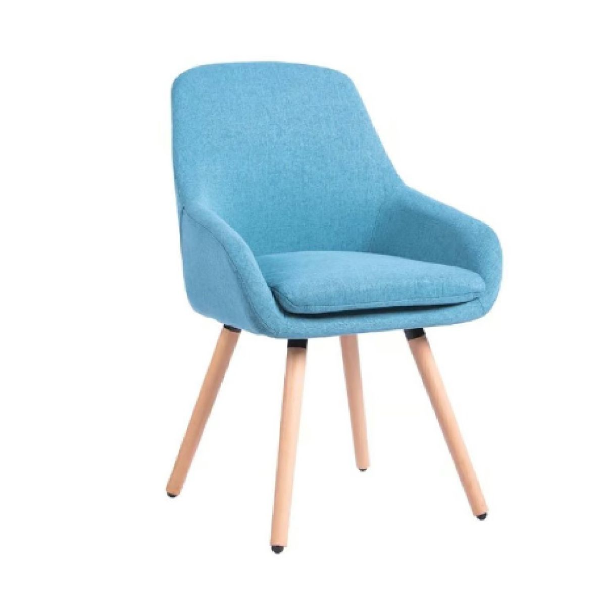 TU MESITA - Butaca Moderna Astrid color Celeste TU MESITA