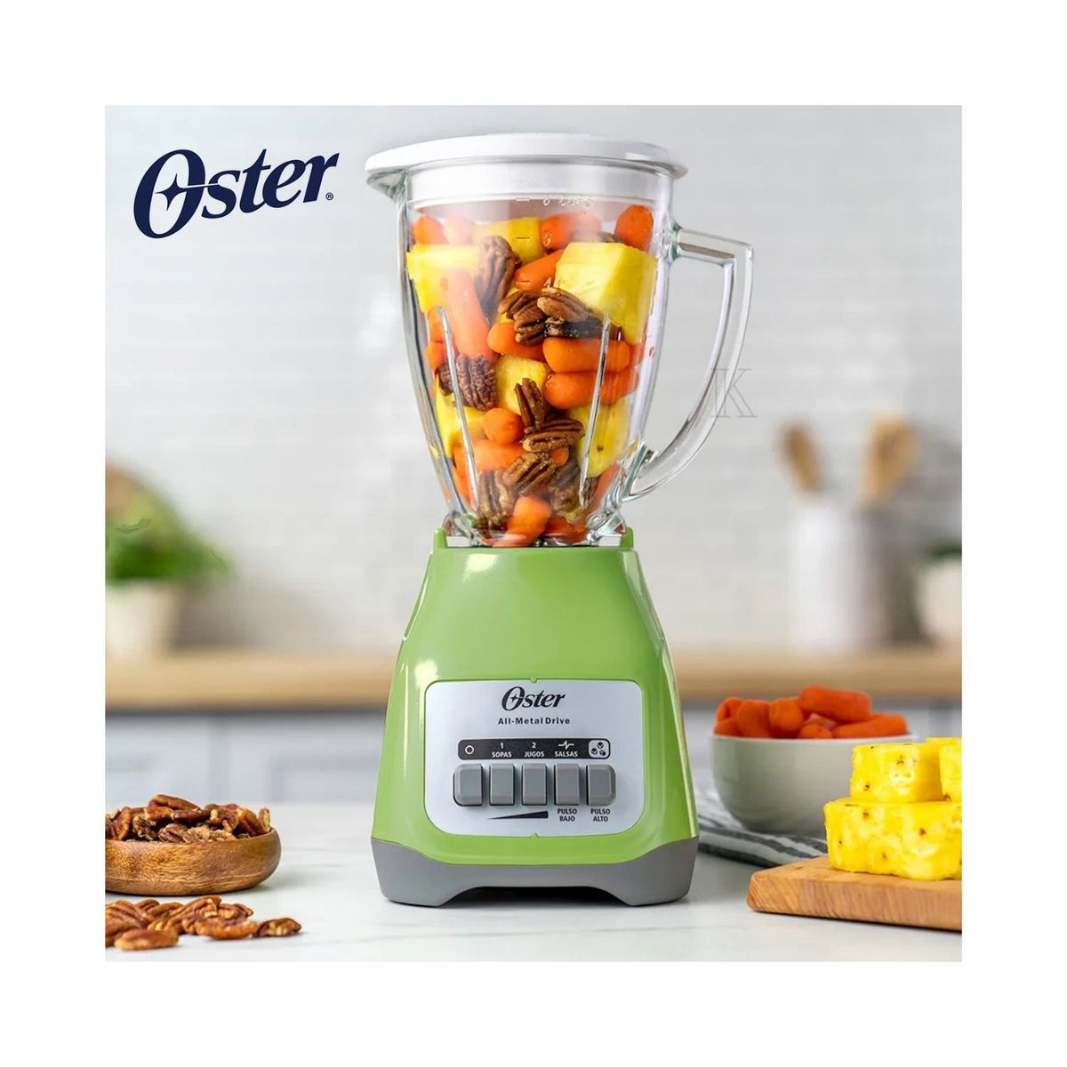 OSTER - Combo Oster Licuadora 1.5 Litros + Cítrico FPSTJU407W
