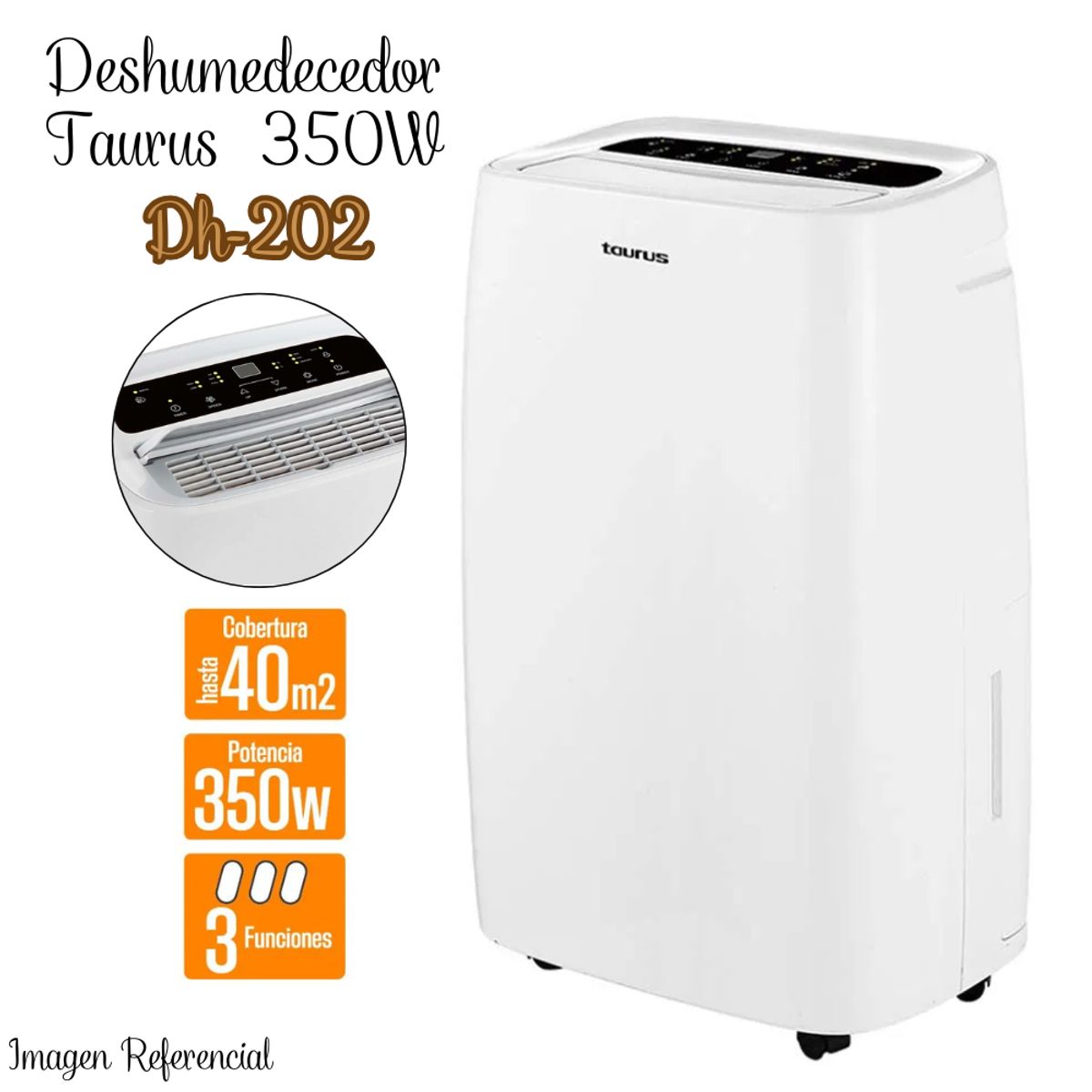 TAURUS - Deshumedecedor Taurus de 20 Lt DH-202