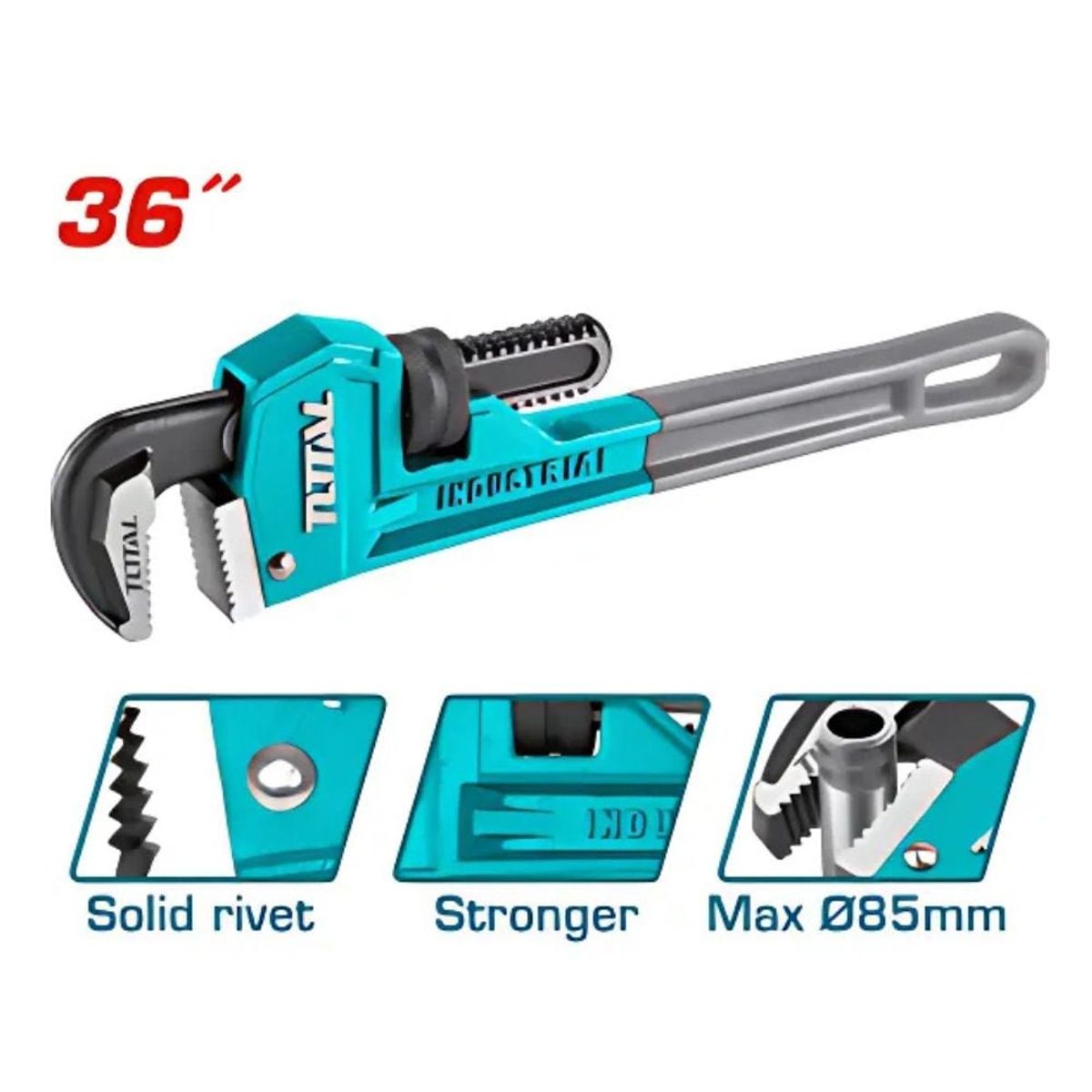 TOTAL TOOLS - Llave Stillson De 36 Pulgadas Total THT171366