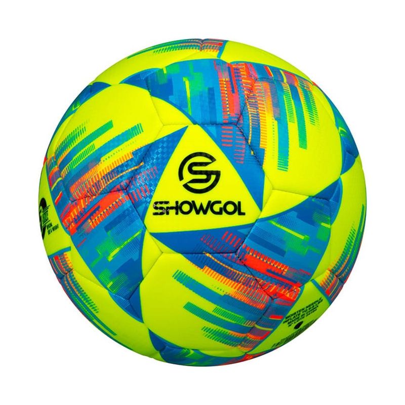 SHOWGOL - PELOTA PARA FÚTBOL TALLA #5 CUERO PVC FOAM 3.5 MM SHOWGOL