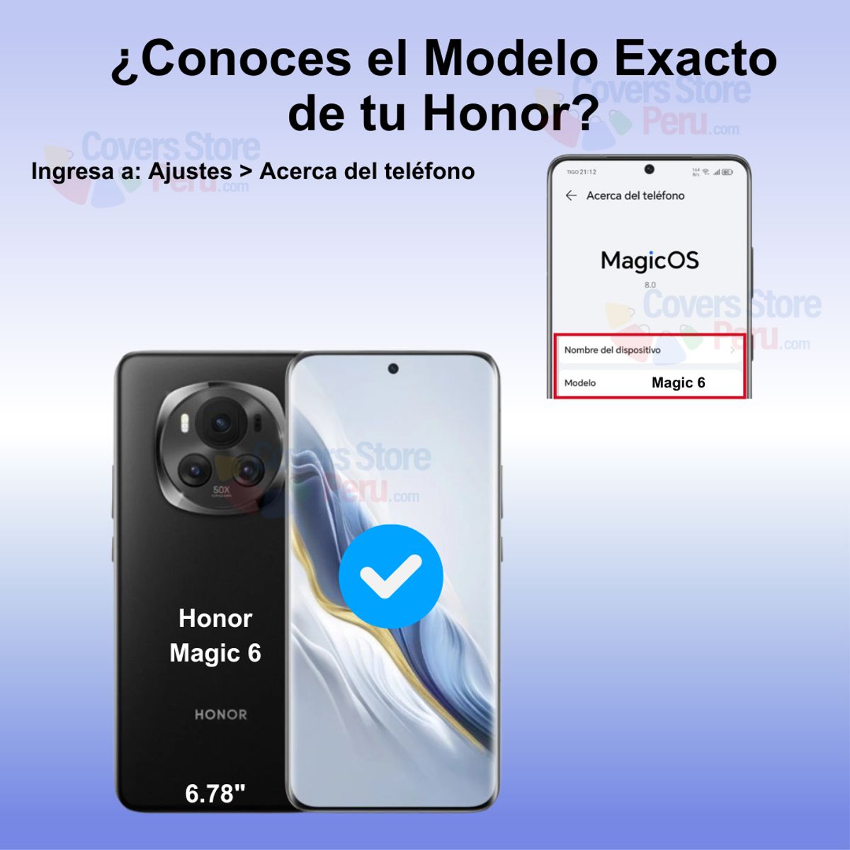 GENERICO - Mica para Honor Magic 6 Film Hydrogel Antishock Transparente